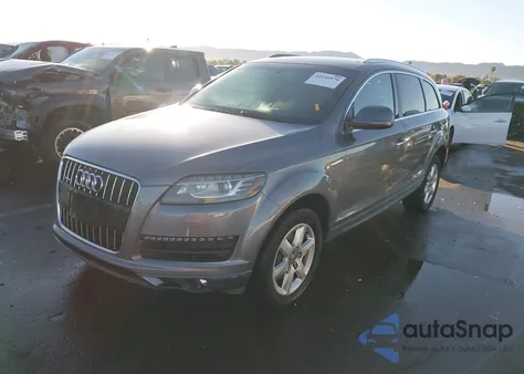 2012 Audi Q7 3.0T Premium from USA, damaged, VIN WA1LGAFE5CD000438
